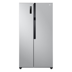 LG GC-FB507PQAM Side by Side Fridge, 519 L -  Multi Air Flow, Touch LED Display, Tempered Glass Shelve