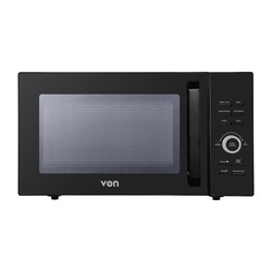 Von VAMS-21DGK Digital Microwave Oven Solo 20L – Black