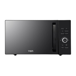 Von VAMG-21DGK Digital Microwave Oven Grill 20L – Black