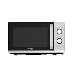Von VAMS-22MGX Mechanical Microwave Oven Solo 20L – Silver