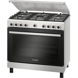 BOSCH Cooker 5 Gas + Gas oven - HGVDF0V52S Semi inox