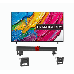 LG 75QNED80A6A QNED 4K Smart TV AI Magic remote HDR10 webOS25 2025 + Get free VON VXB0755NGL TV Wall Mount (37"- 80") NO GAP