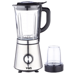 VON VBG601BLX Glass Jar Blender - 600W