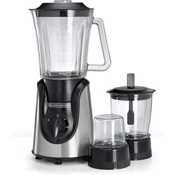 Black+Decker BX600G-B5 Blender with Grinder, Mincer, Glass Jar 1.5L - 600W