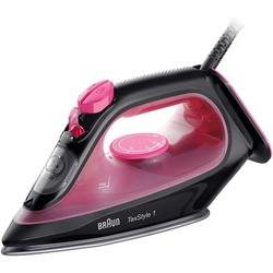 Braun SI1070PU Steam iron 2000W - Pink/ Black