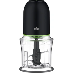 Braun CH3011BK Multipractic 3  Food Chopper, Black - 500W