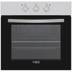 Von VBO6031MVX Eco 3 Built In Oven, 60CM - Stainless Steel