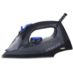 Von VIS221CSK Steam Iron, 2200W - Black