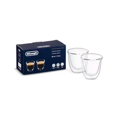 Delonghi DLSC310 Espresso Glass SET 60ML- Double Walled