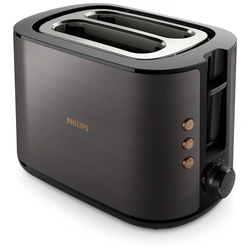 Philips HD2650/31 Toaster - Black & Cooper