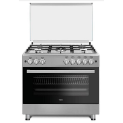 VON Cooker 5 Gas, wide oven - VAC9FH50WX Silver