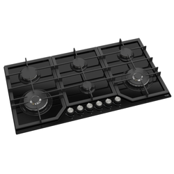 Von VBBG9061WFK 6 Gas Hob - 90cm, Glass