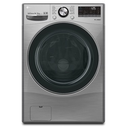 LG F0L9DYP2S Front Load Washing Machine, 15KG - Silver