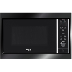 Von VBMG301DGK Built-In Microwave Oven - 30L, Black