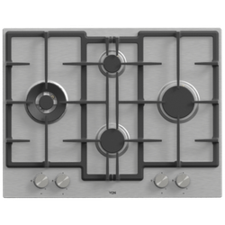VON VBBG6541WFX 4 Gas Hob - 65cm, Stainless Steel