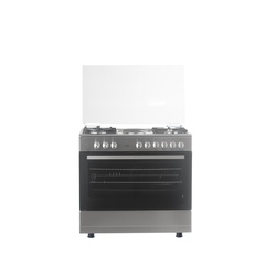 VON VCF964271FSX Freestanding Cooker – 4 Gas + 2 Electric Burners, Cast Iron Pan Support, Flame Failure Device