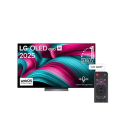 LG 77" OLED77C56LA  OLED 4K TV - OLED Evo, Dolby Vision & Atmos, Magic remote, a9 AI Processor Gen8, webOS25 + LG S90TY Soundbar - 570W