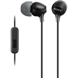 Sony MDR-EX14AP Wired In-Ear Earphones - Black