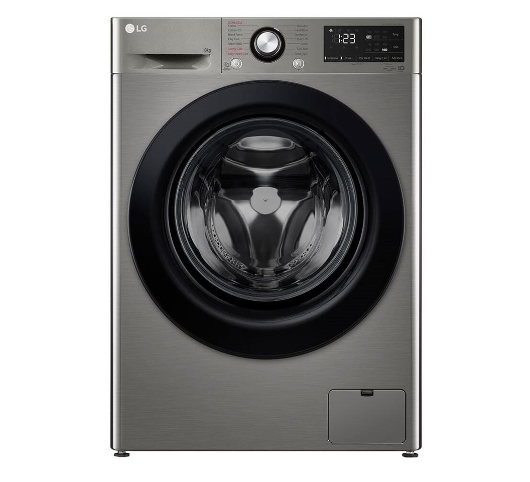 Lg F4r3tyg6p Front Load Washing Machine 8kg Ke