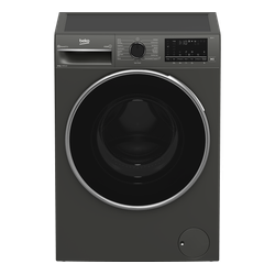 Beko BAW100 UK Front Load Washing Machine, Grey - 10KG