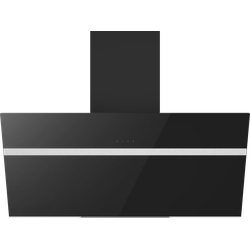 Simfer SM8911 Chimney Built-in Hood, 90cm - Black Glass