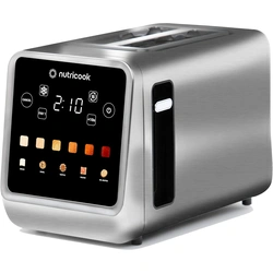 Nutricook NC-TS201 2-Slice Digital Toaster -  Silver