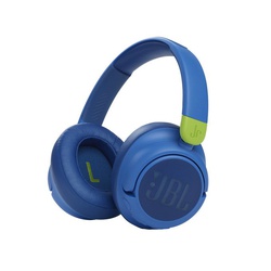JBL JR460NC Kids On-Ear Wireless Noise Cancelling Headphones- Blue