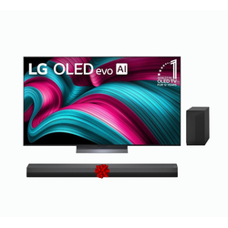 LG 83" OLED83C56LA  OLED 4K TV EVO, Dolby Vision & Atmos + Get Free LG S90TY Soundbar - 570W