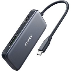 Anker A8355H11 332 USB-C Hub 5-in-1 - Black