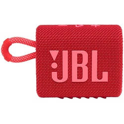JBL GO 3 Portable Bluetooth Waterproof Speaker - Red