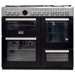 Simfer F10074SEIX Cooker 7 Gas 4 Compartments 100 X 60 WOK  - INOX