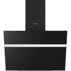 Simfer SM8611 Chimney Built-in Hood, 60cm - Black Glass