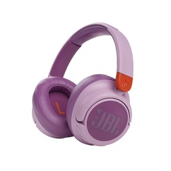 JBL JR460NC Kids On-Ear Wireless Noise Cancelling Headphones- Pink