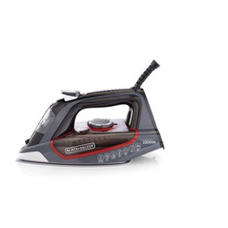 Black and Decker X2050-B5 Ceramic Soleplate Steam Iron - 2200W