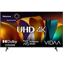 Hisense 65” 65A6N UHD Smart TV VIDAA - 4K