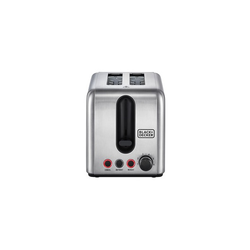 BLACK+DECKER ET244-B5 2 Slice Toaster - Stainless Steel
