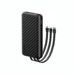 Oraimo OB-P5101 Power Bank, Slice Link - 10,000mAh 12W + In Built Cables