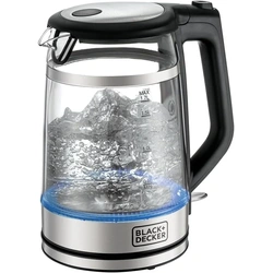 Black & Decker GK220-B5 Cordless Kettle, 1.7L - Glass