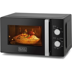 Black & Decker MZ2010P-B5 Microwave Oven Solo - 20L