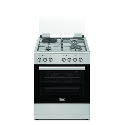 Simfer 6312NEI Cooker 3 Gas +1 Electric - Stainless Steel