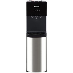 Panasonic SDM-WD3438BG Bottom Loading Water Dispenser Compressor Cooling - Black & Staineless Steel