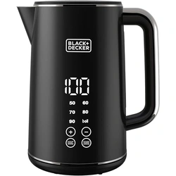 Black+Decker JCD200-B5 Digital Kettle 1.7L, Black - 2200W