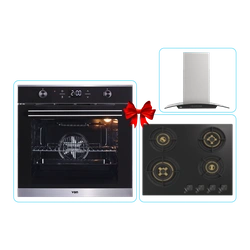 VON 60CM Built-In Premium Hood, 60CM Hob and 60CM Oven Bundle