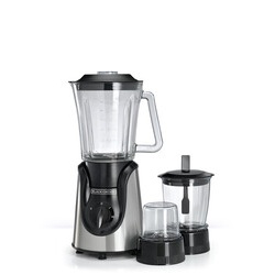 Black and Decker BX600G-B5 Blender with Grinder, Mincer, Glass Jar 1.5L - 600W