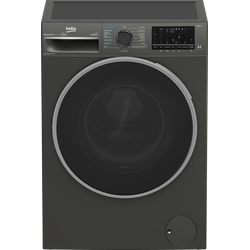 Beko BWD106 Front Load Washer Dryer, 10/6KG - Grey