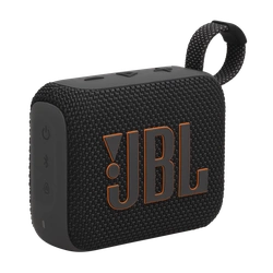 JBL Go4 Bluetooth Portable Waterproof Speaker, 4.2W - Black