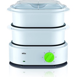 Braun FS-3000 Food Steamer - White/Green