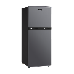 Von VRT-175DRHS Top Mount  Fridge, 175L - Silver