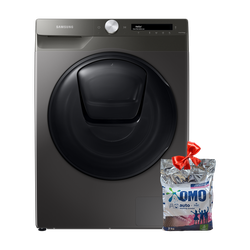 Samsung WD90T554DBN/NQ Front Load Washer Dryer, 9/6 KG + OMO 3KG