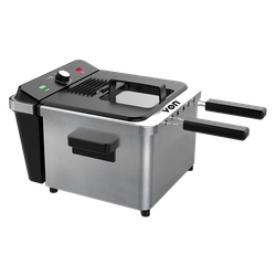 Von VSYD50MBX Deep Fryer, 4.5L – Stainless Steel
